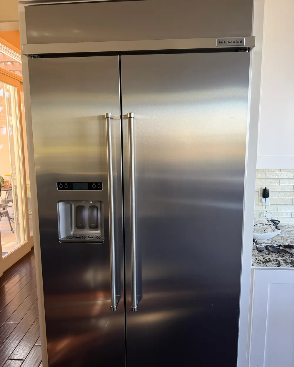 KitchenAid French-door refrigerator serviced in Escondido