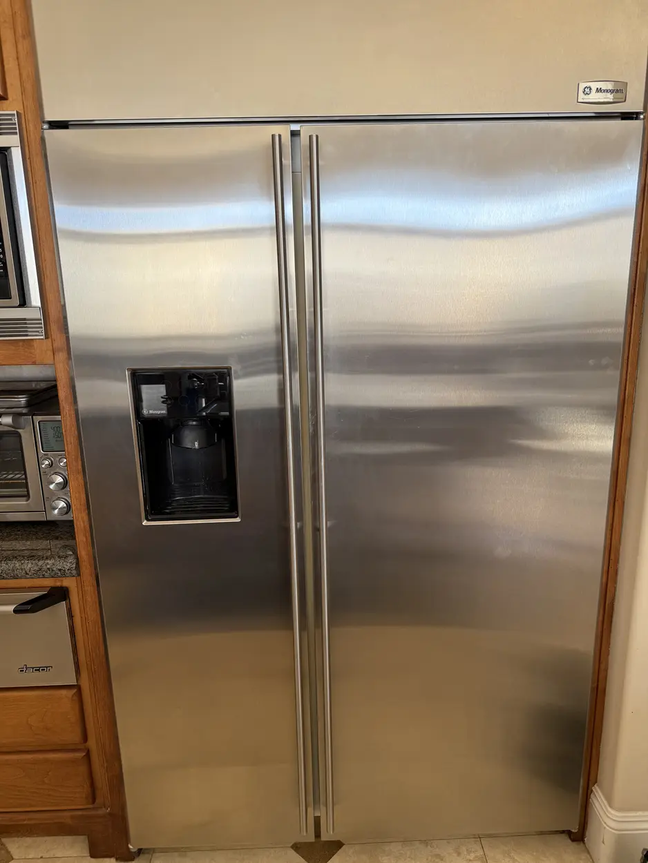 GE Monogram built-in side-by-side serviced during a North County visit