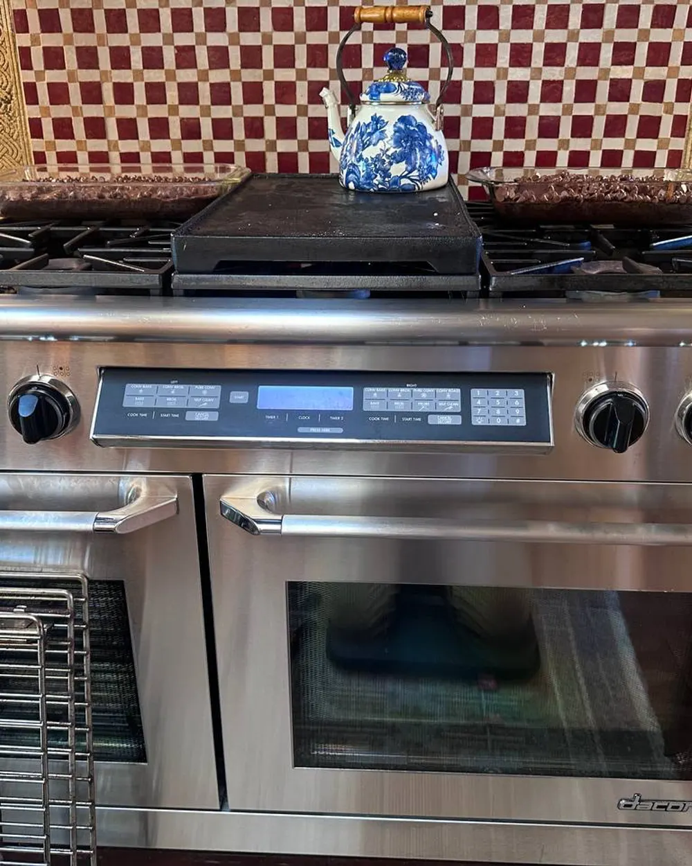 Pro-style range serviced in an Encinitas kitchen
