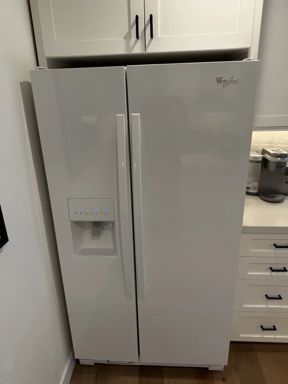 Whirlpool French-door refrigerator serviced in a North County kitchen